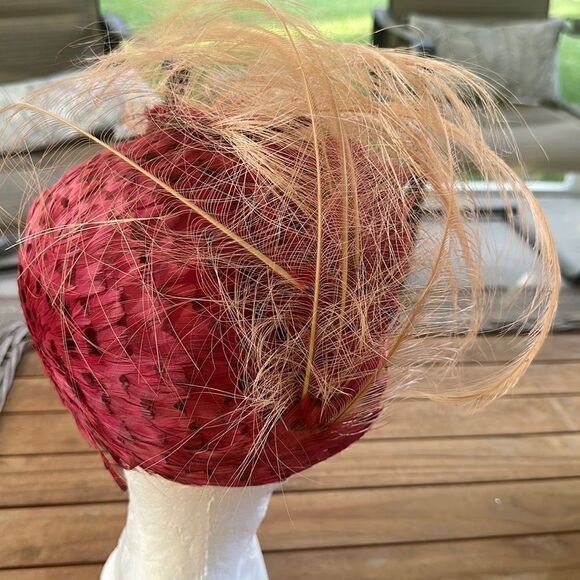 Jack McConnell 1950’s Ostrich Feathered Women’s Hat
